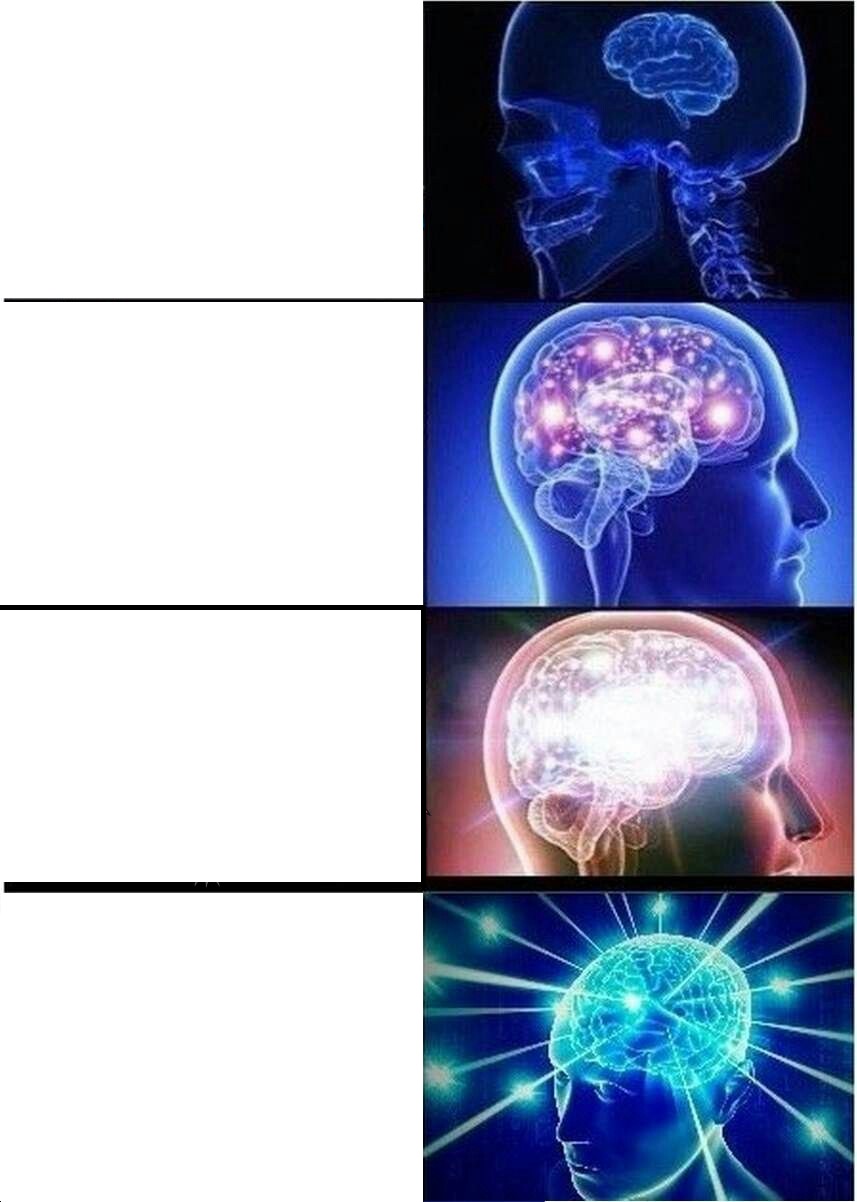 Expanding Brain meme about rhode