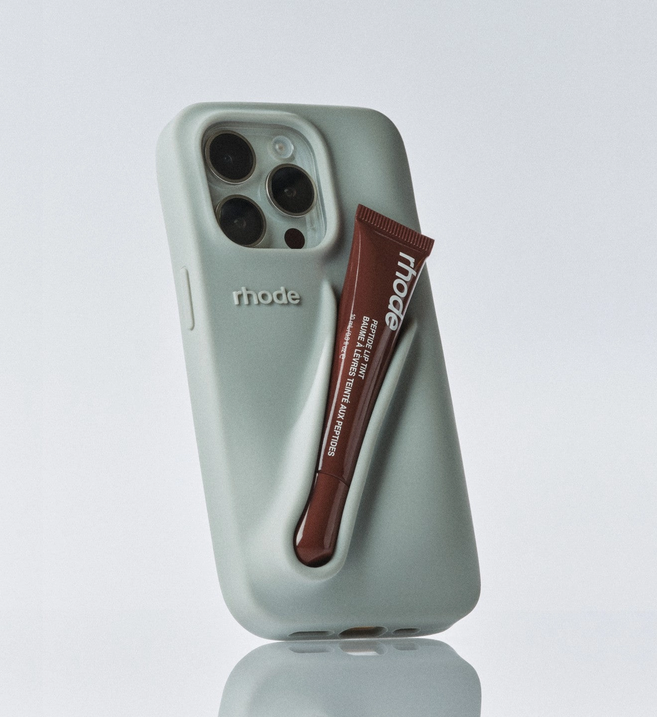 snap-on lip case on a phone